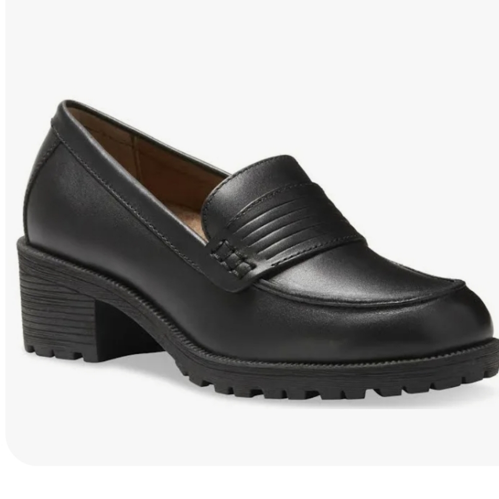 Eastland Women's Newbury penny Loafer, 9.5M black